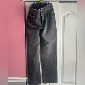 never worn rhinestone black jeans